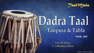 Dadra Taal Tabla Loop  Professional Dadra Taal  D Sharp [upl. by Trevorr548]