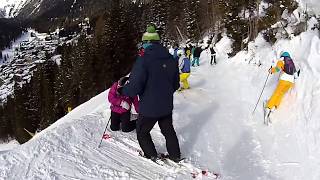 L ultimo Spinalediscesa della direttissima di Madonna di Campiglio con lo Iape Marzo 2015 [upl. by Bronk681]