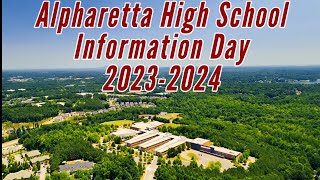 Alpharetta High School Information Day 20232024 [upl. by Neelyahs]