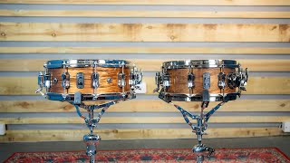 Mapex Black Panther Snare Drums Scorpion amp Goblin Models  Full Review amp Demo [upl. by Yennor]