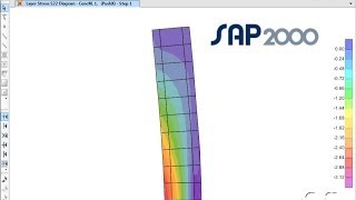 SAP2000  20 Nonlinear Shear Walls Watch amp Learn [upl. by Macfadyn603]