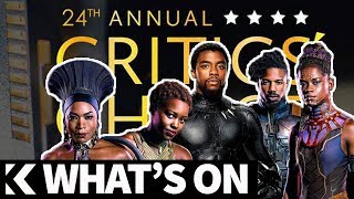 Whats On Black Panther Dalam Critics Choice Awards 2019 [upl. by Yrroc]