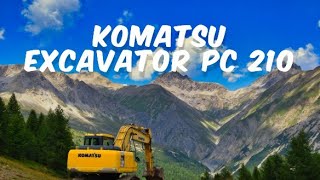 Komatsu PC 21010M0 Loading Tippers Komatsu Excavator in India [upl. by Niliram]