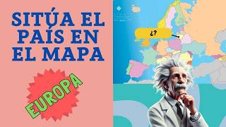 ¡QUIZ SITUAR el PAÍS en el MAPA  EUROPA 🗺️🌍 ¡TEST de GEOGRAFÍA [upl. by Adalie]