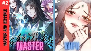 When my disciple cultivated  I become Invincible  part 2  manhwa manga mangainhindi [upl. by Hildie]