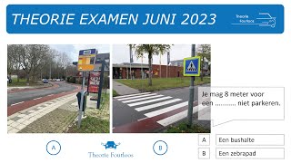 Auto theorie examen juni 2023 [upl. by Siclari746]