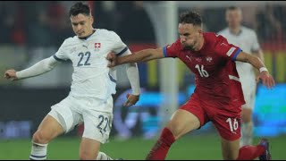 Serbia Switzerland 20 Highlights Nations League 2024 [upl. by Ras328]