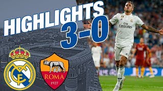 Real Madrid vs Roma  3  0  ALL GOALS amp HIGHLIGHTS [upl. by Nosimaj]