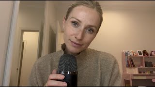 Swedish ASMR  Mouth Sounds Spoolie Nibbling amp Inaudible Whisper 🇸🇪🩷 [upl. by Byran]