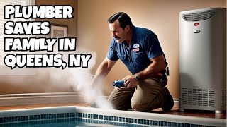 Entire Family Almost Killed Plumber Saves Their Lives  Pool Heater Vented Inside Queens NY Home [upl. by Eiramlehcar]