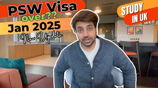 Post Study Work Visa PSW Jan 2025 latest update  Study in UK [upl. by Aivekahs]