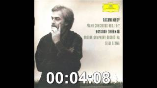 Rachmaninoff Piano Concerto No 2 Movement 3  Krystian Zimerman Seiji Ozawa BSO [upl. by Colpin733]