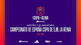 🚨En Directo🚨SORTEO COPA DE LA REINA I🔴RFEF [upl. by Innavoij65]