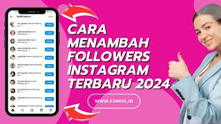 CARA MENAMBAH FOLLOWERS INSTAGRAM TERBARU 2024 DENGAN UDAH DAN AMAN TANPA LOGIN [upl. by Vanthe]