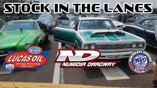 STOCK IN THE LANES  Numidia Dragway Div 1 NHRA LODRS [upl. by Kolk]