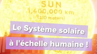 Le système solaire à léchelle humain [upl. by Augustine]