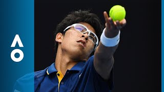 Hyeon Chung v Alexander Zverev match highlights 3R  Australian Open 2018 [upl. by Nydroj]