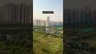 Noida City view from top viral shorts [upl. by Kimberly]