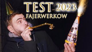 TEST FAJERWERKÓW 2023 [upl. by Sollie107]