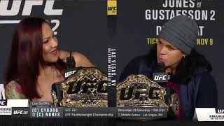 Amanda Nunes vs Cris Cyborg  UFC fight highlights [upl. by Nyrb]