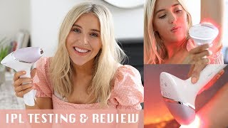 TRYING IPL HAIR REMOVAL AT HOME  NEW Philips Lumea Prestige IPL Review AD [upl. by Lasley]