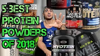 5 BEST Protein Powders For Weight Loss and Muscle Gain in 2018 [upl. by Esined]