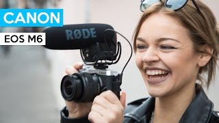 Canon EOS M6 Systemkamera  die fast perfekte VLOGGING Kamera  Review Deutsch [upl. by Ahsennod]