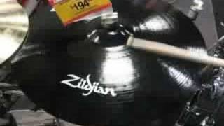 Ziljian Pitch Black Cymbals SF [upl. by Jeralee]