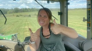 Lets go Mowing for my birthday 🌱 Is Hay season near the end   A Farm Vlog [upl. by Luiza74]