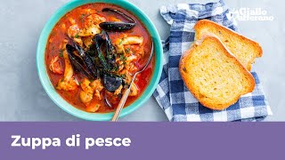 ZUPPA DI PESCE Ricetta perfetta [upl. by Nauqahs]