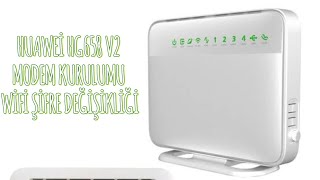 HUAWEİ HG658 V2 Modem kurulumu ve Wifi Şifre Değiştirme işlemlerini Nasıl Yaparım 4K Aİ Anlatım [upl. by Giefer]