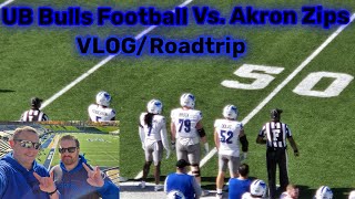 UB Bulls Football Vs Akron Zips VLOGRoadtrip [upl. by Stock101]