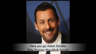 Adam Sandler Chanukah song  parody by Mike Krasner [upl. by Margarita]