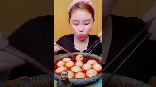 Eggs Eating ChallengeASMR Chinese eating eggsbiku roastbikram phuyal shorts asmr funny [upl. by Barrie470]