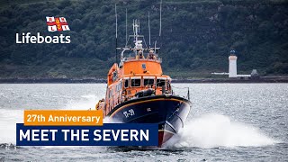 Meet the RNLI Severn Class lifeboat [upl. by Peirce]