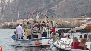 La processione della Madonna del Rotolo a Marettimo [upl. by Naic]