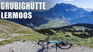 Grubighütte MTB Tour  Lermoos inkl Grubigalm Trail  Forest Aisle [upl. by Oirottiv]