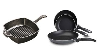 Top 5 Best Frying Pan Reviews Best Cooking Pans [upl. by Llehsim375]