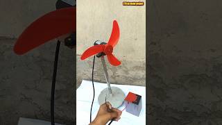 775 DC motor Experiment🤓12volt dc motor fan motor dcmotor fan science project tablefan tech [upl. by Noiramed]