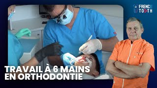 Travailler en orthodontie à 6 mains  Dr Pourrat [upl. by Zanas]