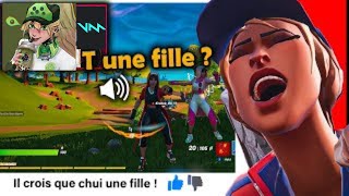 je me suis fais passer pour une fille de 7 ans sur Fortnite [upl. by Sadinoel]