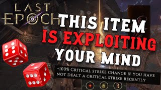 This Accessory in Last Epoch Tricks Your Brain [upl. by Kus]