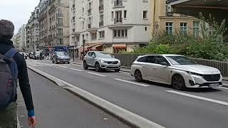 Asphyxie du centre de Paris les voitures ne peuvent plus rouler et les pistes cyclables sont vides [upl. by Lrak]