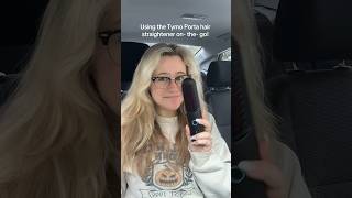 Using the Tymo Porta Hair Straightener What do you think ad tymo tymoportahairstraightener [upl. by Huoh]