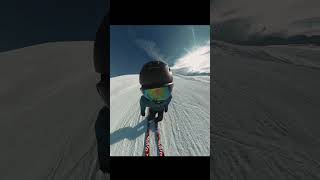 Ski season is back 🥶 ski mountains insta360 x3 skiing france valdisere tignes [upl. by Liana]