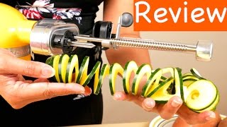 KitchenAid KSM1APC Spiralizer Attachment Review [upl. by Akihsar]