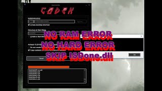 How to skip ISDonedll error While installing games 100 Without App or edit RAM CODEX [upl. by Balac]