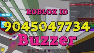 BUZZER Roblox Song Codes [upl. by Sirdna]