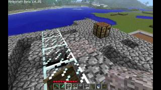 Minecraft  Wheat Farm Tutorial Part 2 Flood Gate System Take 2 [upl. by Kendy]