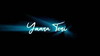 Yara Teri Yari Ko Maine To Khuda Mana Whatsapp Status Black screen love status 🌺🎉 [upl. by Lark]